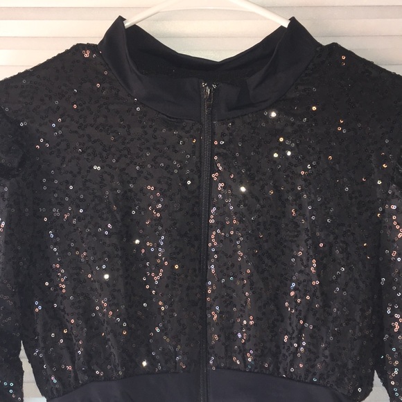 Weissman Dance Cropped Sequin Jacket - Picture 2 of 7